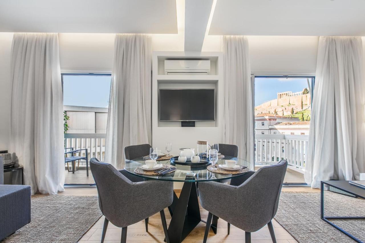 Modern Flat In The Grounds Of Acropolis Monuments -Armonia- Appartement Athene Buitenkant foto