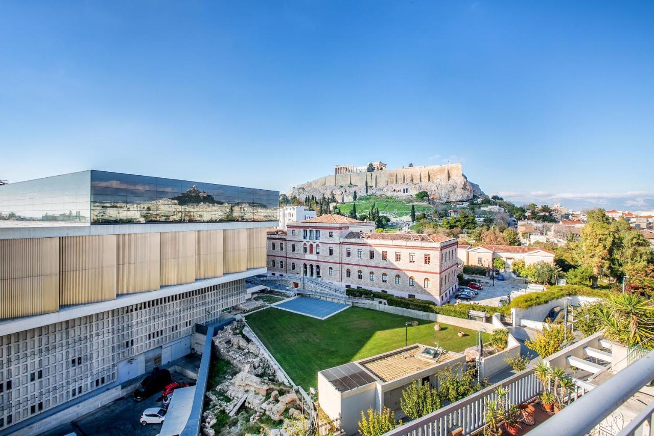 Modern Flat In The Grounds Of Acropolis Monuments -Armonia- Appartement Athene Buitenkant foto