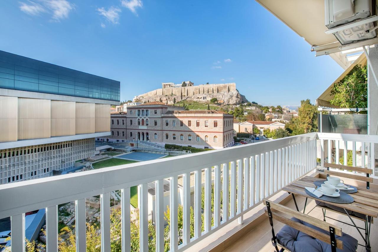 Modern Flat In The Grounds Of Acropolis Monuments -Armonia- Appartement Athene Buitenkant foto