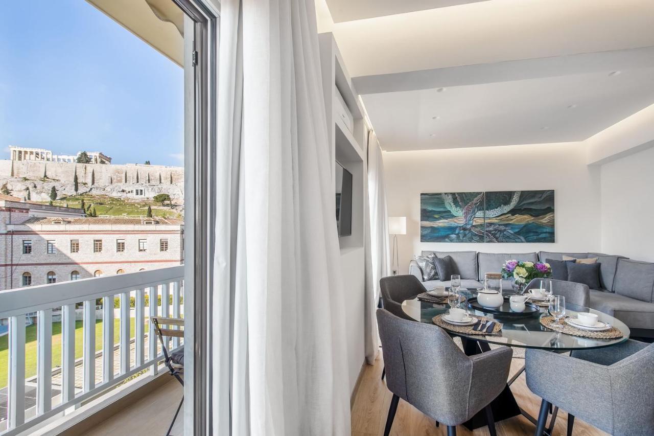 Modern Flat In The Grounds Of Acropolis Monuments -Armonia- Appartement Athene Buitenkant foto