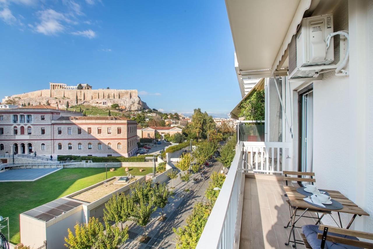 Modern Flat In The Grounds Of Acropolis Monuments -Armonia- Appartement Athene Buitenkant foto
