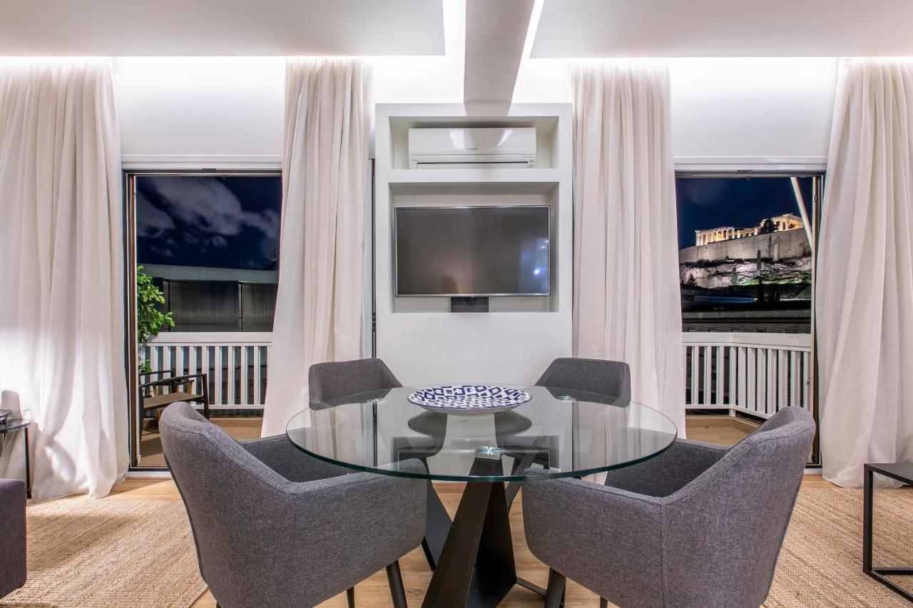 Modern Flat In The Grounds Of Acropolis Monuments -Armonia- Appartement Athene Buitenkant foto